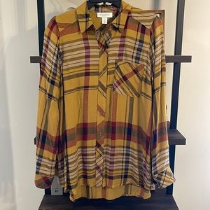 Motherhood Maternity Tunic Flannel